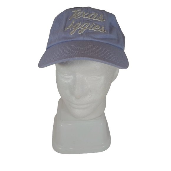 Texas Aggies Womans Purple Baseball Cap Strap back Hat - Picture 10 of 10